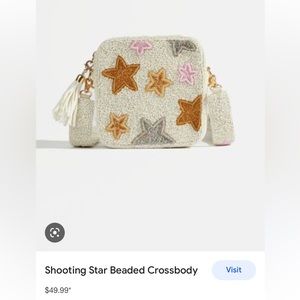 BRAND NEW beaded crossbody